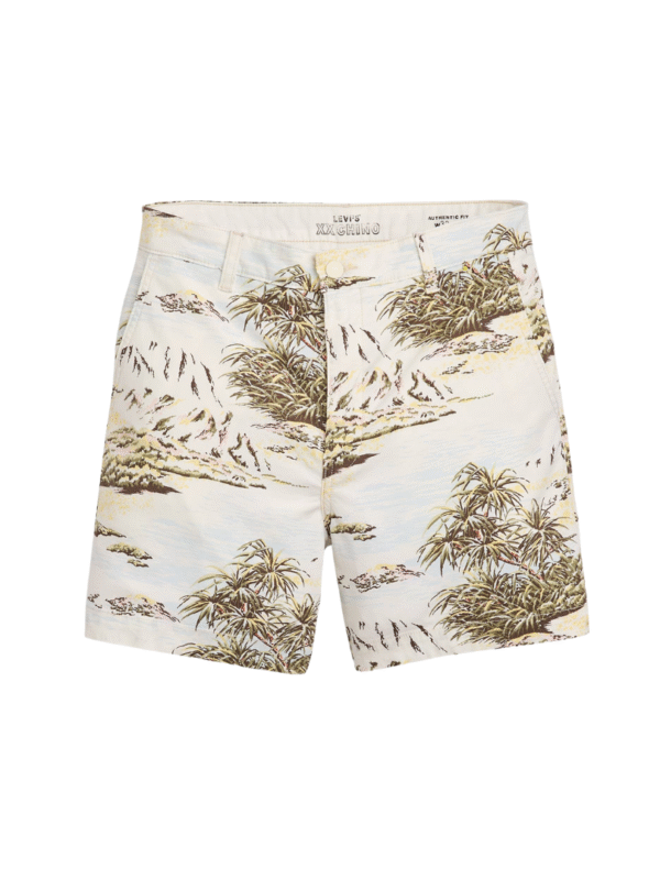 Shorts Xx Authentic off white estampa paisagem