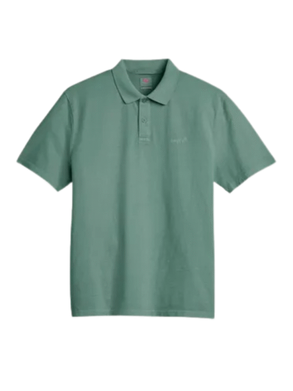 Camisa Polo Levi’s® Authentic Verde Manga Curta