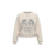 Moletom Graphic signature crew branca