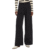 Calça Pleated Wide Leg Trousers – Black