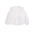 Blusa Aliyah branca manga longa
